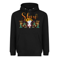 Black show mom baby cow Heavyweight Hoodie - Jasminsmagicworld