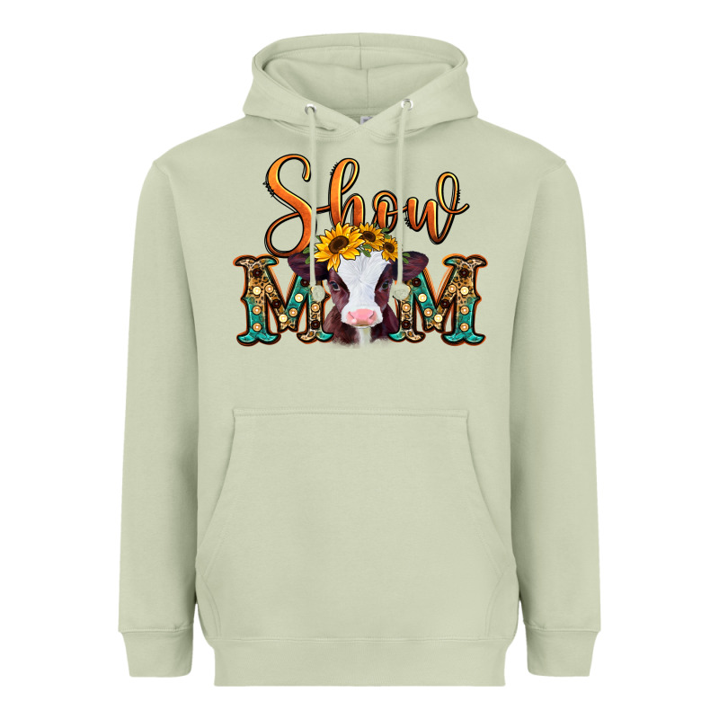 Show Mom Baby Cow Heavyweight Hoodie by Jasminsmagicworld | Teevron