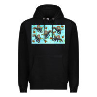 Black spinosaurus sippy cup Premium Hoodie - Artiststas