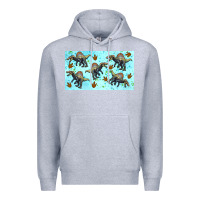 Heather Grey spinosaurus sippy cup Premium Hoodie - Artiststas
