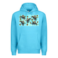 Ocean Blue spinosaurus sippy cup Premium Hoodie - Artiststas