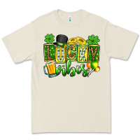 Bone St. Patrick's Lucky vibes Premium Tee - OliviaCreatesArt