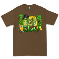 Cacao St. Patrick's Lucky vibes Premium Tee - OliviaCreatesArt