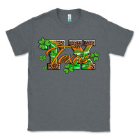 Charcoal Heather st patricks day texas Classic Tee - Artiststas