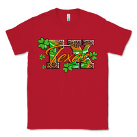 Red st patricks day texas Classic Tee - Artiststas