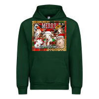 Forest Green merry Christmas goats tumbler Urban Hoodie - Jasminsmagicworld