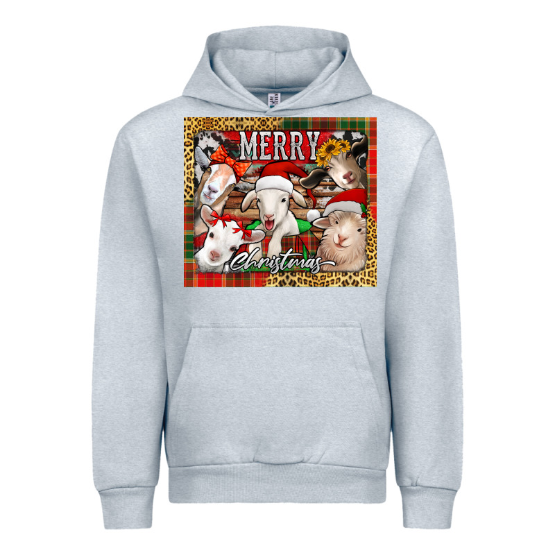 Merry Christmas Goats Tumbler Urban Hoodie by Jasminsmagicworld | Teevron