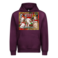 Mauve Wine merry Christmas goats tumbler Urban Hoodie - Jasminsmagicworld
