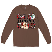 Chestnut Im So Freaking Cold Long Sleeve Tee - CowhideDigitalArt