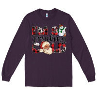Plum Im So Freaking Cold Long Sleeve Tee - CowhideDigitalArt