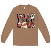 Toasted Coconut Im So Freaking Cold Long Sleeve Tee - CowhideDigitalArt