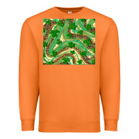 Carrot shamrock leopard Premium Sweatshirt - RanaPortraitStore