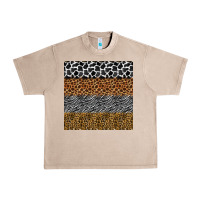 French Oak safari animals seamless pattern Urban Heavy Tee - BundleAndBundleShop