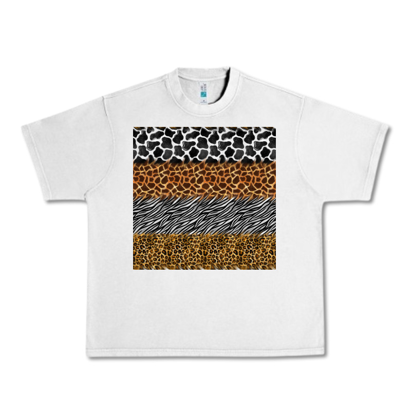 Safari Animals Seamless Pattern Urban Heavy Tee by BundleAndBundleShop | Teevron