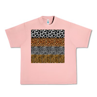 Salmon safari animals seamless pattern Urban Heavy Tee - BundleAndBundleShop
