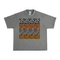 Tornado safari animals seamless pattern Urban Heavy Tee - BundleAndBundleShop