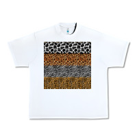 White safari animals seamless pattern Urban Heavy Tee - BundleAndBundleShop