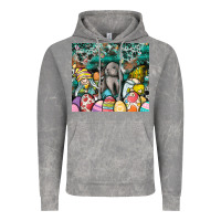 Cloud Rock easter Vintage Hoodie - CowhideDigitalArt