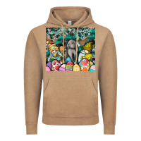 Vintage Coffee easter Vintage Hoodie - CowhideDigitalArt