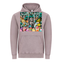 Vintage Zinc easter Vintage Hoodie - CowhideDigitalArt