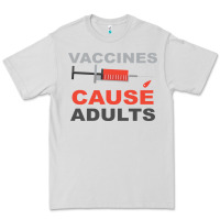 Dove Grey Vaccines Cause Adults Premium Tee - Bettercallsaul