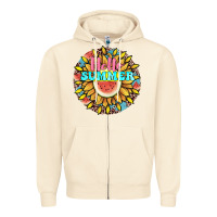 Sandshell hello summer Zipper Hoodie - JahusDesignShop