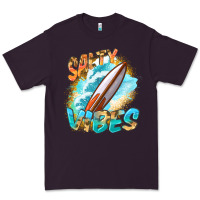 Plum Salty vibes Premium Tee - FaDigitalArtStudio