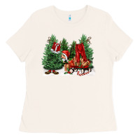 Bone christmas santa Ladies Tee - FaDigitalArtStudio