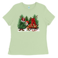 Matcha christmas santa Ladies Tee - FaDigitalArtStudio