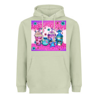 Matcha stitch coffee cups Heavyweight Hoodie - Jasminsmagicworld