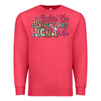 Cardinal rockin the night shift cna life Premium Sweatshirt - RanaPortraitStore