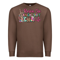 Chestnut rockin the night shift cna life Premium Sweatshirt - RanaPortraitStore