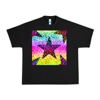 Black zebra glitter star seamless pattern Urban Heavy Tee - BundleAndBundleShop