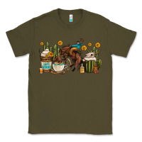 Army Green rodeo cowboy coffee cups Classic Tee - OliviaCreatesArt