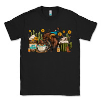Black rodeo cowboy coffee cups Classic Tee - OliviaCreatesArt