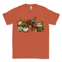 Copper rodeo cowboy coffee cups Classic Tee - OliviaCreatesArt