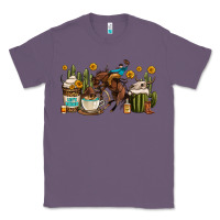 Lavender rodeo cowboy coffee cups Classic Tee - OliviaCreatesArt