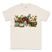 Natural rodeo cowboy coffee cups Classic Tee - OliviaCreatesArt