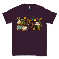 Plum rodeo cowboy coffee cups Classic Tee - OliviaCreatesArt