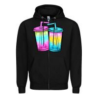 Black loaded tea Zipper Hoodie - JahusDesignShop