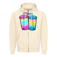 Sandshell loaded tea Zipper Hoodie - JahusDesignShop