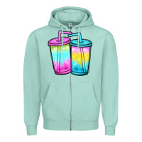 Seafoam loaded tea Zipper Hoodie - JahusDesignShop