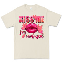 Bone Kiss me i'm so confused Valentine's Day Premium Tee - FaDigitalArtStudio