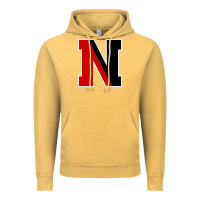 Vintage Mustard Northeastern Gifts, Huskies Long Sleeve Vintage Hoodie - DesigneFamous