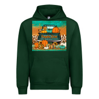 Forest Green pumpkin farm truck tumbler Urban Hoodie - Jasminsmagicworld
