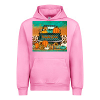 Fuchsia Pink pumpkin farm truck tumbler Urban Hoodie - Jasminsmagicworld