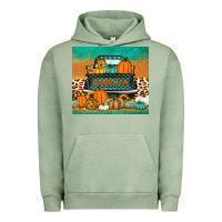 Pigment Oil Green pumpkin farm truck tumbler Urban Hoodie - Jasminsmagicworld