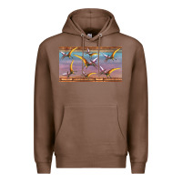 Chestnut dinosaur pterodactyl sippy cup Premium Hoodie - Artiststas