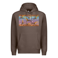 Coffee dinosaur pterodactyl sippy cup Premium Hoodie - Artiststas
