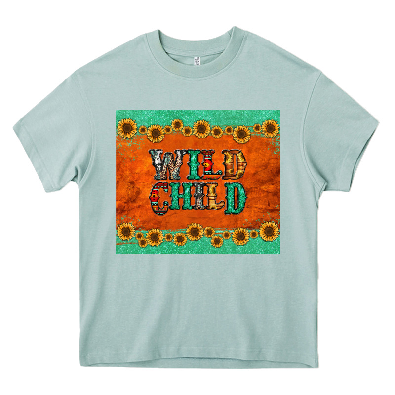 Western Wild Child Heavy Core Tee by Jasminsmagicworld | Teevron